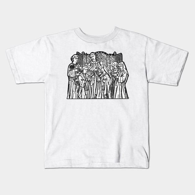 Holy Matrimony Kids T-Shirt by DeoGratias